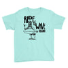 ride the wave california Youth Tee