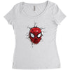 AMAZING SPIDER Women's Triblend Scoop T-shirt