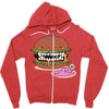 monster burger Zipper Hoodie