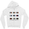WE DON'T BELIEVE WHAT'S ON TV Zipper Hoodie