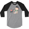 Cute Baby Painter's Mom Love 3/4 Sleeve Shirt