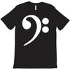 bass cleff funny T-Shirt