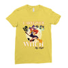 caregiver witch Ladies Fitted T-Shirt