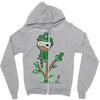 organic pirate Zipper Hoodie