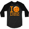 i love dbz 3/4 Sleeve Shirt