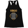 cool virgo Racerback Tank