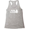 rub a dub Racerback Tank
