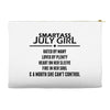 Smartass July Girl Accessory Pouches