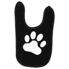 paw sticker vinyl decal Baby Bibs