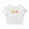 money power woman Crop Top