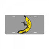 banana halfpipe License Plate