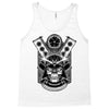 samurai skull Tank Top