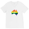 Australia Lgbt V-Neck Tee