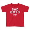 Yung Lean Sad Boys Toddler T-shirt