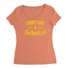 i don't give a schnitzel Women's Triblend Scoop T-shirt