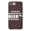 beer drinkers beer diet balance iPhone 8 Plus