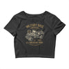 american army jeep Crop Top