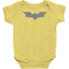 uomo batman bruce wayne logo stampa argento cinema&amp;tv Baby Onesie