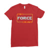 may the force be with you Ladies Fitted T-Shirt