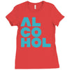 alcohol Ladies Fitted T-Shirt
