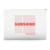 Good Morning Sunshine Accessory Pouches