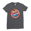 bacon beach Ladies Fitted T-Shirt