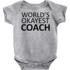 worlds okayest coach Baby Onesie