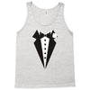 tuxedo long sleeve Tank Top