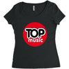 music Women's Triblend Scoop T-shirt