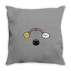 rainbro Throw Pillow