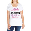 cool grandma saurus Ladies Curvy T-Shirt
