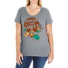 saved by the shell Ladies Curvy T-Shirt