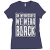 mean goths Ladies Fitted T-Shirt