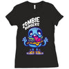 zombie burgers rouge Ladies Fitted T-Shirt