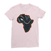 african black panther Ladies Fitted T-Shirt