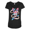 dragon eater Maternity Scoop Neck T-shirt
