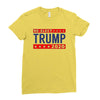 Re-Elect Donald Trump President 2020 Make America Great Again t-shirt Ladies Fitted T-Shirt
