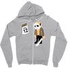 friday the 12th funny horror movie Zipper Hoodie