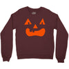 fun face pumpkin Crewneck Sweatshirt