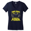 this isn't even my final form 1 Women's V-Neck T-Shirt