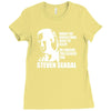 steven seagal boogeyman Ladies Fitted T-Shirt