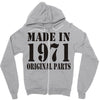 made in 1971 original parst Zipper Hoodie