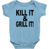 kill it grill it Baby Bodysuit