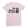 dos cervezas por favor Ladies Fitted T-Shirt