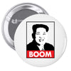 Kim Jong Un Boom Rocketman Pin-back button