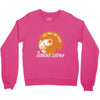 the man the myth the fishing Crewneck Sweatshirt