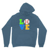love baseball neon rhinestuds Hoodie