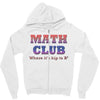 math club hippie hipster Zipper Hoodie
