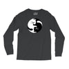 yin yang cat Long Sleeve Shirts