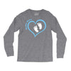 Baby Boy with Heart Any Name Customized Long Sleeve Shirts
